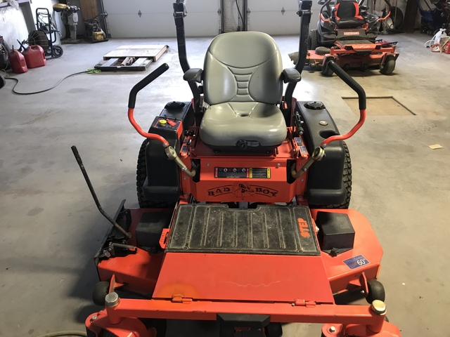 Used bad boy online mower