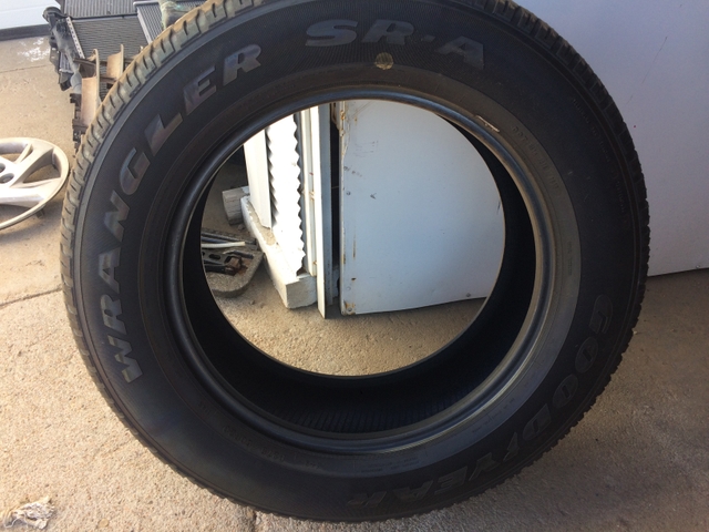 PRICE DROP! 2) P275/60R20 Goodyear Wrangler SR-A tires - Nex-Tech  Classifieds