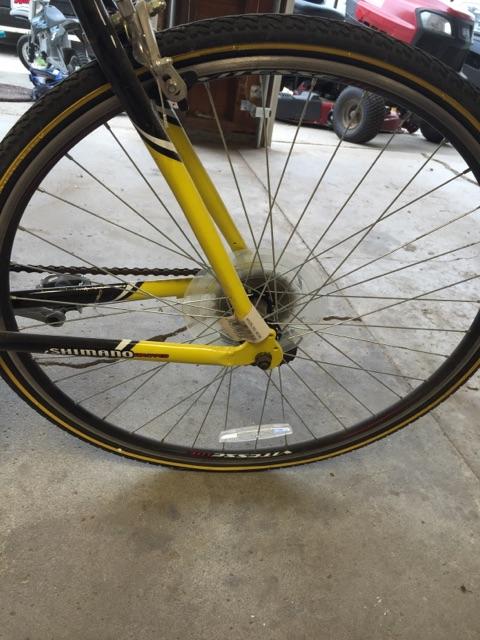 gmc denali bike yellow