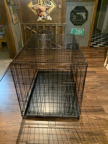 large dog kennel