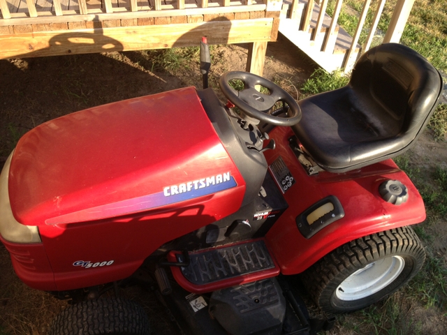 2005 craftsman best sale riding mower