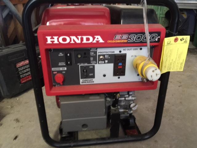 Honda Eb3000c 26003000w Portable Generator User Review 54 Off 1090