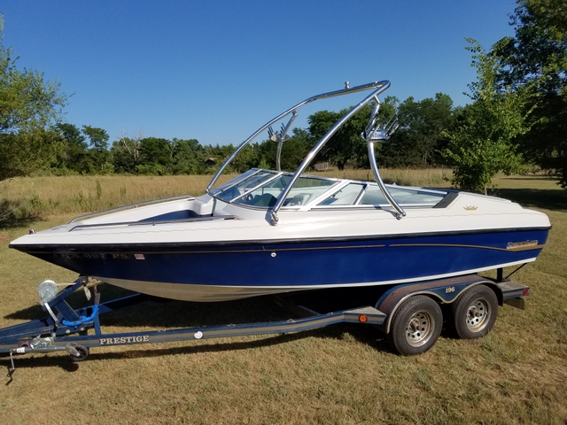 1993 Crownline Boat 196 Br Crown Line V8 Wakeboard Ski Fish Nex Tech