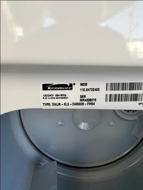 Kenmore Dryer 70 Series, Heavy Duty Super Capacity - Nex-Tech Classifieds