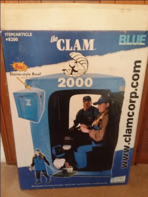 Clam 2000 Ice Fishing Shelter - Nex-Tech Classifieds