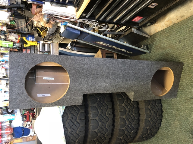 chevy extended cab sub box