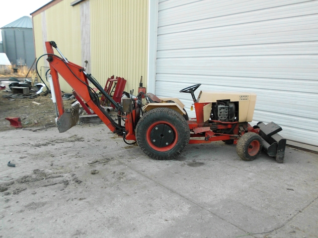 Case 446 best sale garden tractor