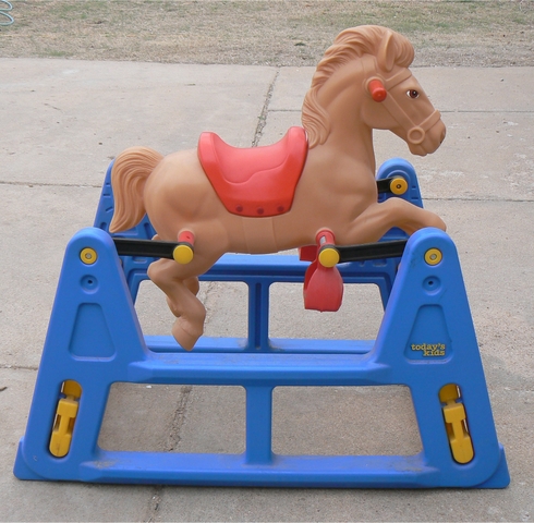 Today's kids rocking deals horse