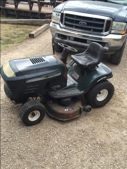 1998 craftsman discount riding lawn mower