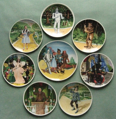 Wizard of Oz Wicked Witch of West Collector Plate Knowles 