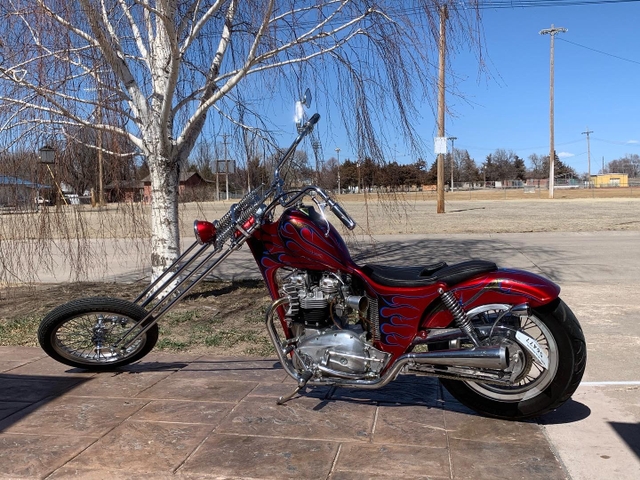 1973 triumph bonneville chopper show bike Nex Tech Classifieds