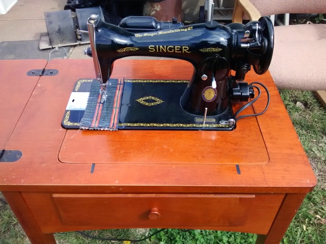 Antique sewing machine