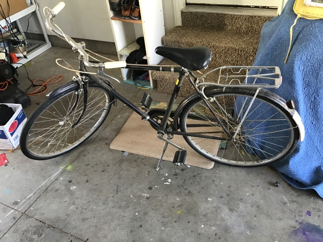 vintage cruiser bicycle