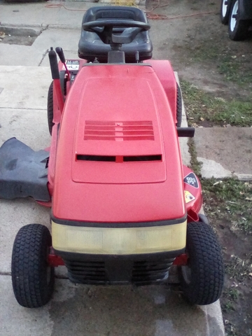 Craftsman snapper riding discount mower