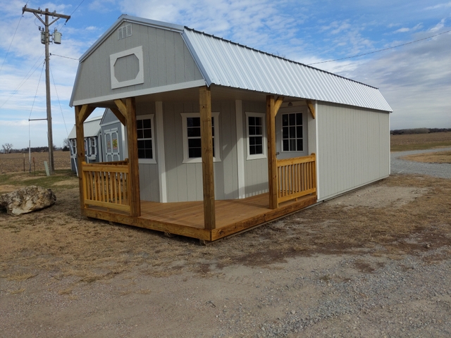 12'x32' Deluxe Lofted Barn Cabin. - Nex-Tech Classifieds