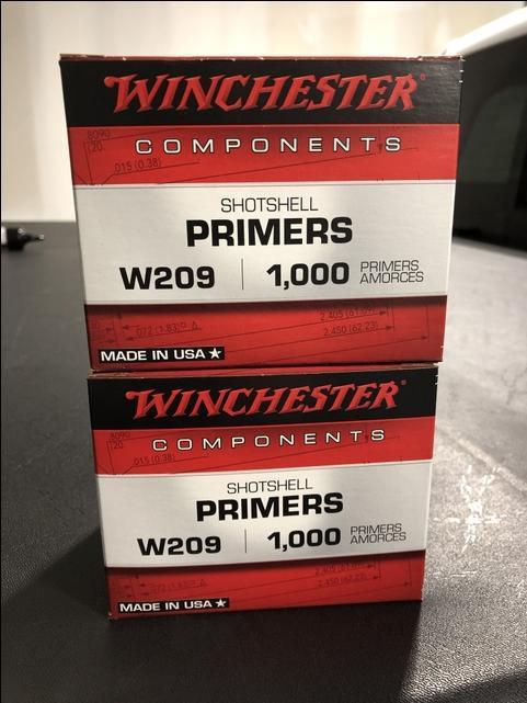 Winchester 209 primers 2,000 - Nex-Tech Classifieds