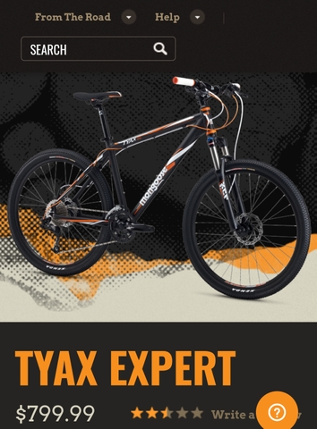 Mongoose TYAX Expert Mountain Bike, Grey - Nex-Tech Classifieds