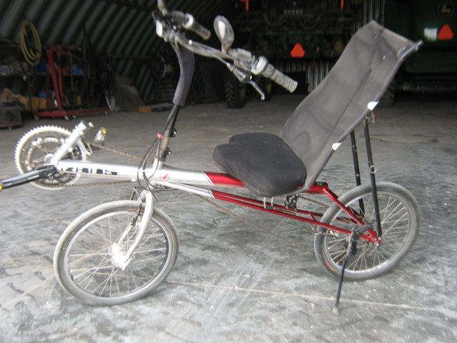 Rans rocket hot sale recumbent bike