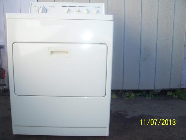 Natural Gas Kitchenaid Superba Dryer Nex Tech Classifieds