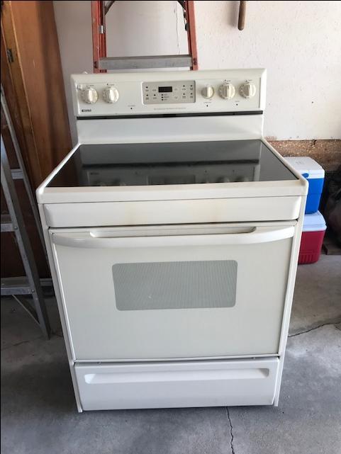 Kenmore Electric Range Oven - White - Appliances - Abilene, Texas, Facebook Marketplace