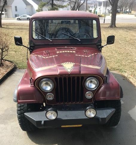 1979 Jeep Cj7 Original Golden Eagle 304 Engine V8 Hard Top