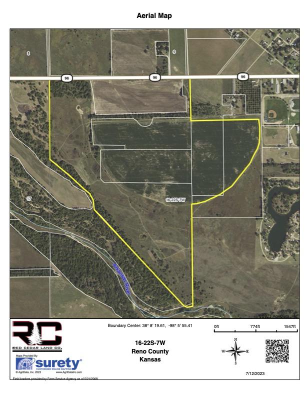 LAND AUCTION! 215+/- Acres in Reno County, KS - Nex-Tech Classifieds