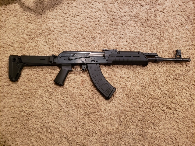 SOLD - Norinko AK-47 with Magpul Furniture, Mags, 75rd Drum, AMMO.