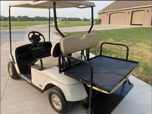SEVERAL USED GOLF CART FOLDING REAR SEAT KITS W/COOLER - Nex-Tech  Classifieds