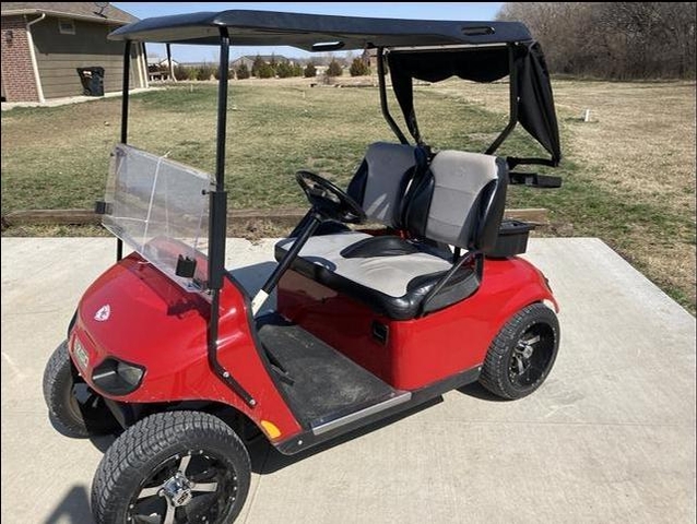 REAL CLEAN RED BEAUTY! EZGO TXT VALOR GOLF CART. LOADED! - Nex-Tech ...