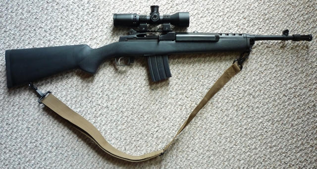 Sold - ruger MINI-14 tactical rifle - gun scope stock .223 or 5.56.