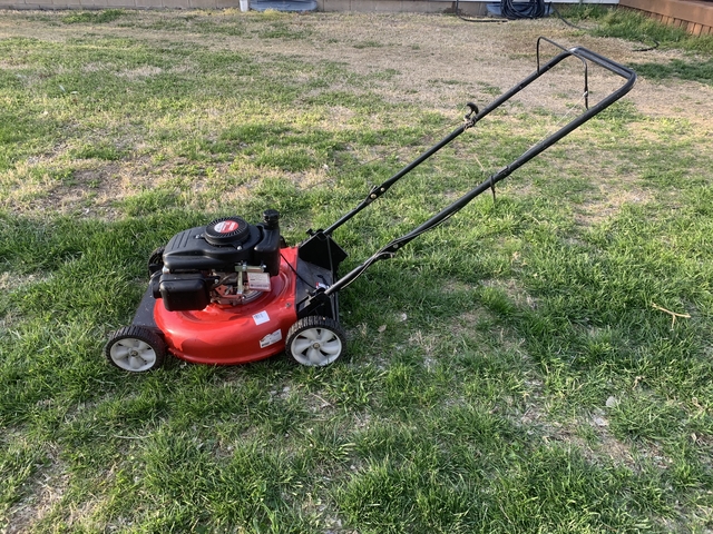 Huskee 22 inch cheap push mower
