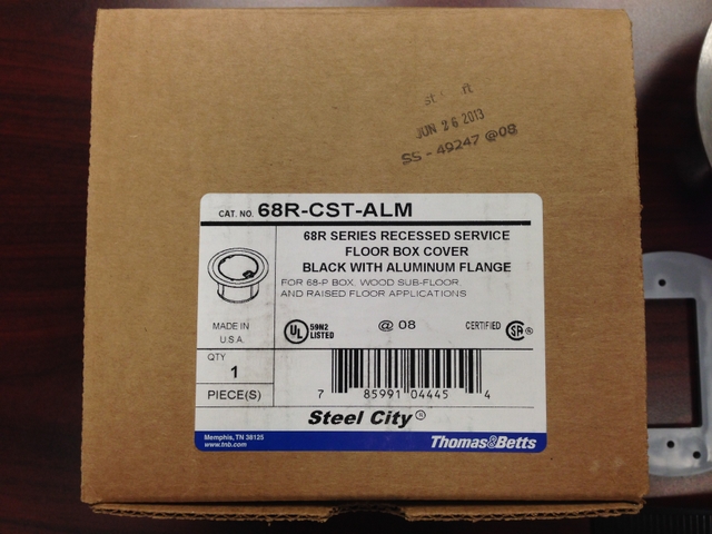 Steel City 68r Cst Alm Recessed Service Floor Box Covers Nex