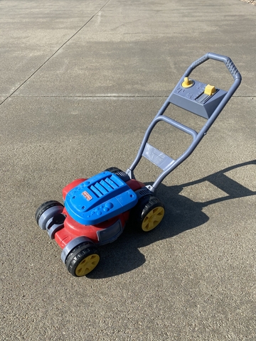 little tikes mower