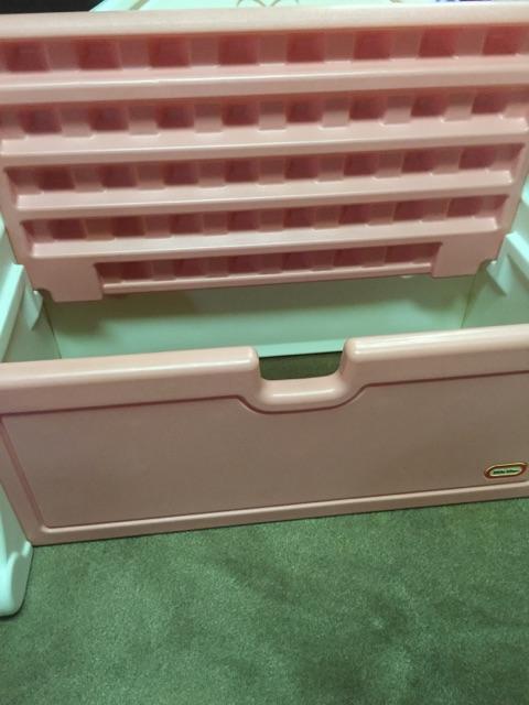 little tikes toy chest bench