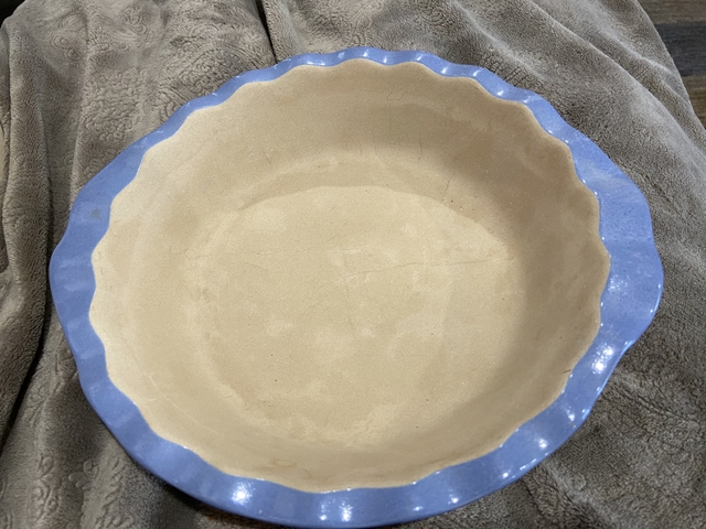 Pampered Chef Retired Blue Ceramic 8x8 Baking Dish with Handles -  Miscellaneous, Facebook Marketplace