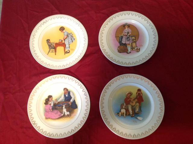 Norman Rockwell Magic Moments of Childhood plate collection - Nex-Tech ...