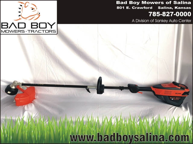 BAD BOY ELECTRIC STRING TRIMMER 2.0 AH BATTERY & CHARGER