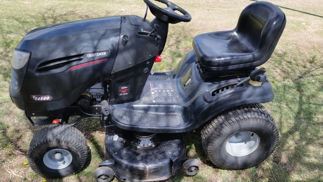 Craftsman riding mower ys4500 Nex Tech Classifieds