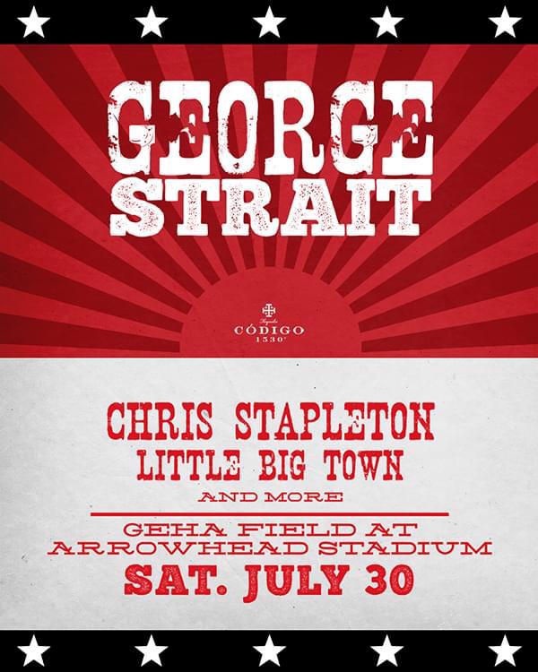 George Strait and Friends Will Play GEHA Field at Arrowhead Stadium This  Summer!