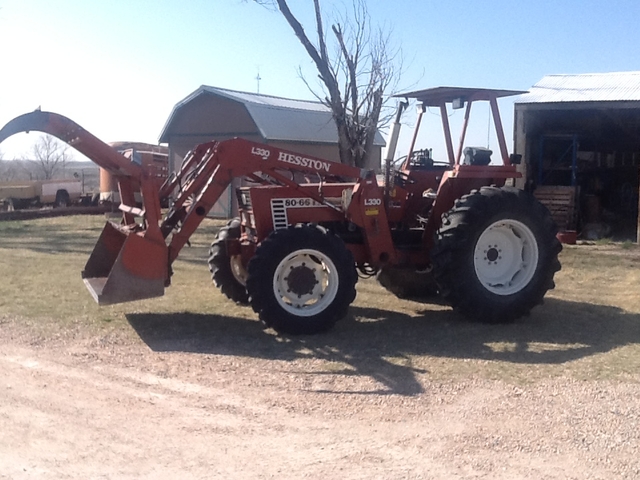 Fiat Hesston 4WD Tractor/Loader Grapple 80 HP - Nex-Tech Classifieds