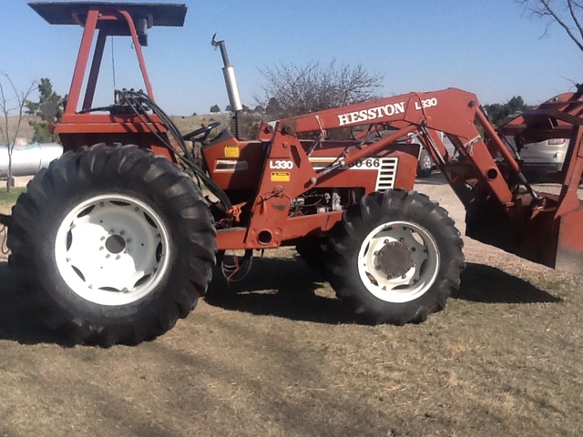 Fiat Hesston 4WD Tractor/Loader Grapple 80 HP - Nex-Tech Classifieds