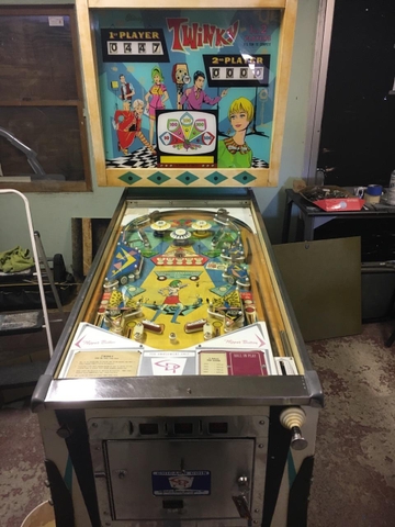 twinky pinball machine