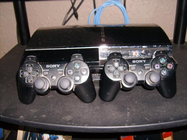 used ps3 with 2 controllers