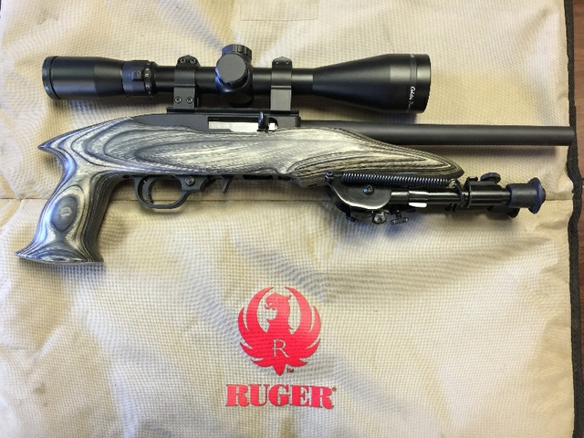 Ruger Charger 22lr Wscope And Bi Pod Nex Tech Classifieds 5292