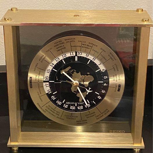 Vintage Seiko world time clock - Nex-Tech Classifieds