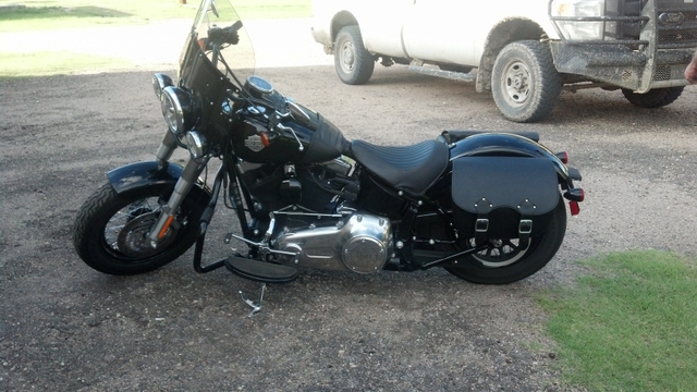 softail slim saddlebags