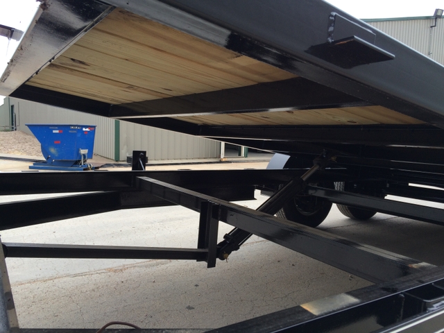 10,000 GVWR / 20 ft. Wood Floor Tilt Car Trailer DELUXE - Nex-Tech ...