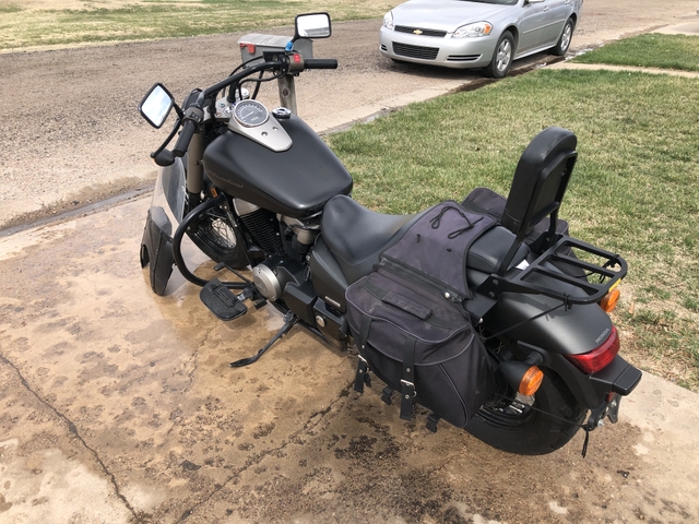 Honda shadow phantom discount saddlebags