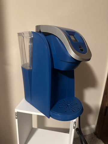 Peacock blue keurig sale