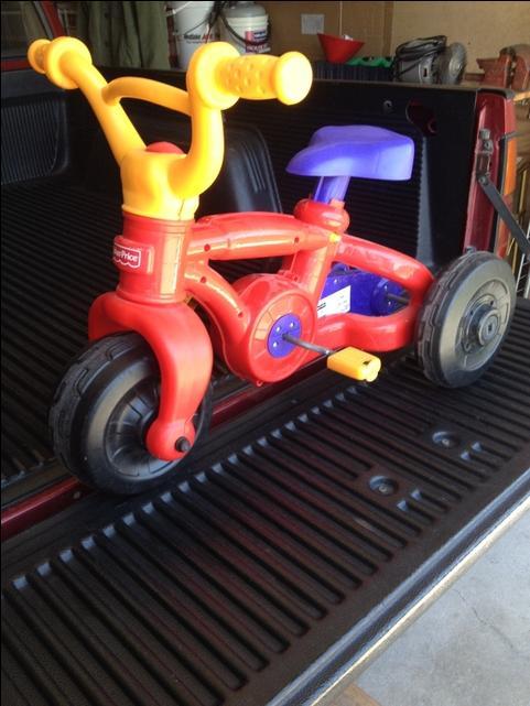 fisher price trike bike